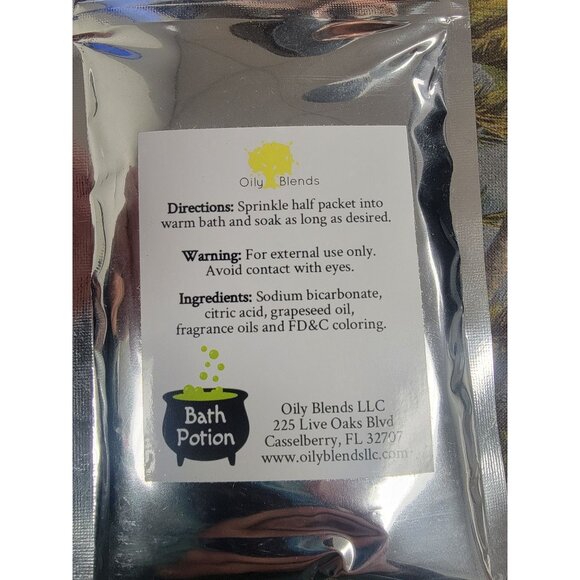 Marshmallow Bath Potion 2.5 Oz Relaxing Aromatherapy Soak With Floral & Sweet Sc - Picture 2 of 2